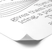 Leute beten für Kuchen - Inspiration Poster (Ecke)