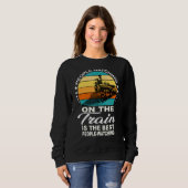 Leute, die den Zugführer beobachten Sweatshirt (Vorne ganz)