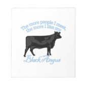 Leute, die ich treffe notizblock (Vorderseite)