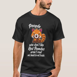 Leute, die keine roten Pandas mögen, sind keine ec T-Shirt