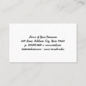 Leute, die über Podcast sprechen | Holz Visitenkarte (Rückseite)