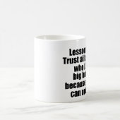 Leute, die wie große Hintern, nicht liegen können Kaffeetasse (Mittel)