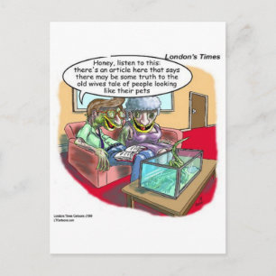 Leute, die wie Iguanas Funny aussehen Postkarte