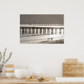 Leute essen Avila Beach Poster (Küche)