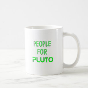 Leute für Pluto Kaffeetasse