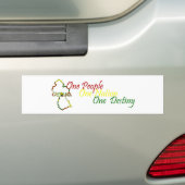 Leute Guyanas eins Autoaufkleber (Auf Auto)