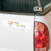 Leute Guyanas eins Autoaufkleber (Auf Lkw)