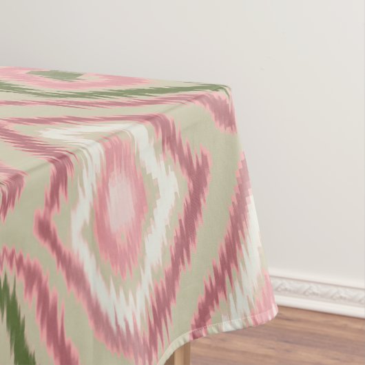 Leute, Ikat-Muster Tischdecke (Beispiel)