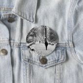 Leute im Park im schneebedeckten Wintertag Button (Beispiel)