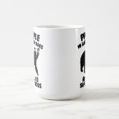 Leute in den Schlafsäcken sind wie weicher Tacos Kaffeetasse (Mittel)