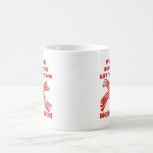 Leute ließen Sie unten Speck tun nie Kaffeetasse (Mittel)