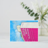 Leute machen Glasgow Postcard Postkarte (Stehend Vorderseite)