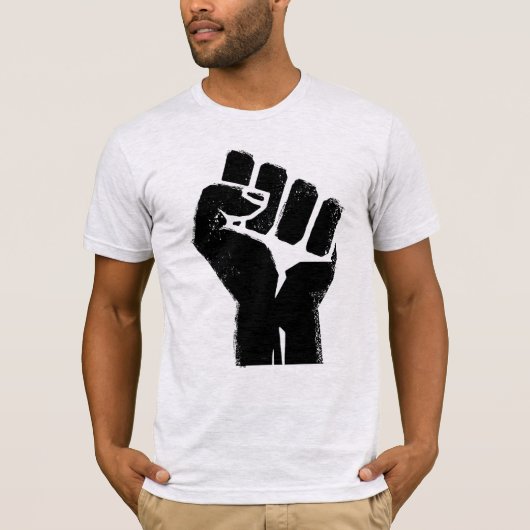 Leute mit Farbe (POC): Pride Fist T-Shirt (Vorderseite)
