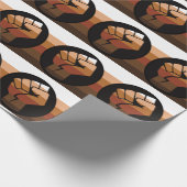 Leute mit farbigem (POC) Stolz Geschenkpapier (Ecke)
