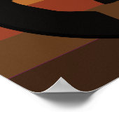 Leute mit farbigem (POC) Stolz Poster (Ecke)
