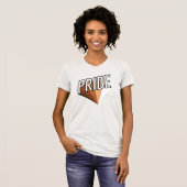 Leute mit farbigem Stolz T-Shirt (Vorne ganz)