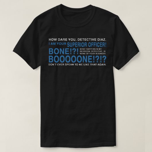 Leute nennen mich Brooklyn Nine Geschenk zu Weihna T-Shirt (Design vorne)