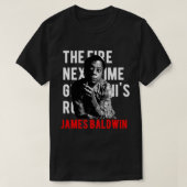 Leute nennen mich James Baldwin Geschenk zu Weihna T-Shirt (Design vorne)