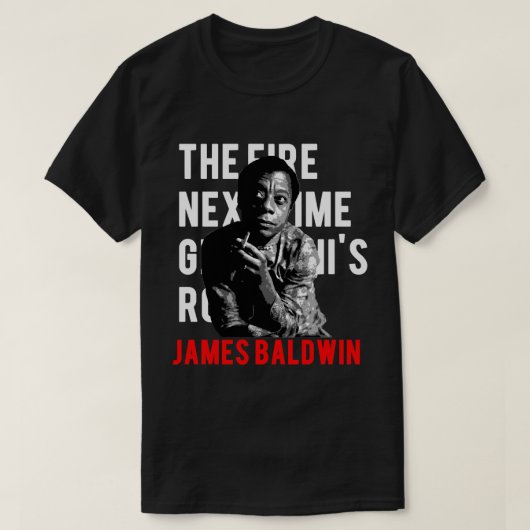 Leute nennen mich James Baldwin Geschenk zu Weihna T-Shirt (Design vorne)