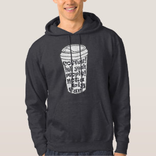 Leute nicht ein großer Fan Introvertierter Kaffeel Hoodie