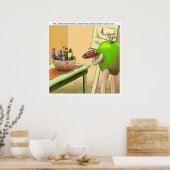 Leute noch Leben lustige Cartoon Poster (Küche)