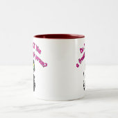 LEUTE-PERSON ZWEIFARBIGE TASSE (Mittel)