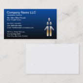 Leute, Personal Visitenkarte (Vorne/Hinten)