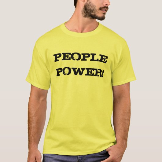 LEUTE, POWER! T-Shirt (Vorderseite)