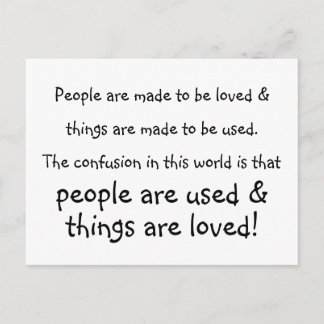 Leute & Sachen Postkarte