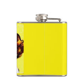 Leute sagen, dass ich eine schlechte Haltung Flachmann (Rückseite)