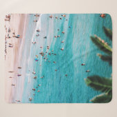 Leute schwimmen am Strand Sherpadecke (Vorderseite (Horizontal))