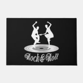 Leute tanzen Rock and Roll Fußmatte (Vorderseite)