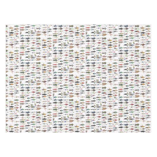 Leute von NYC New York City Bürger Nachbarn Tischdecke (Vorderseite (Horizontal))