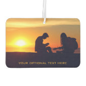 Leute von Sunset Custom Car Lufterfrischer (Rückseite)