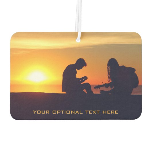 Leute von Sunset Custom Car Lufterfrischer (Rückseite)