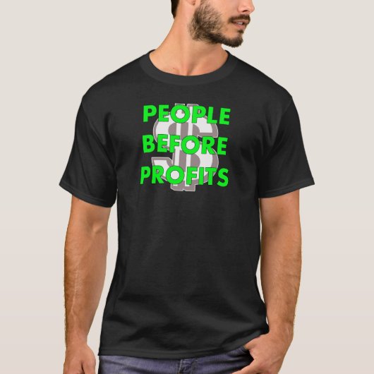 Leute vor Gewinnen T-Shirt (Vorderseite)