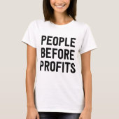 Leute vor Gewinnen T-Shirt (Vorderseite)
