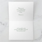 Leute wie Sie, Freiwillige Wertkarte Dankeskarte (Innenseite)