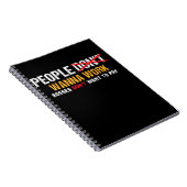 Leute wollen arbeiten, Bosse will nicht zu zahlen Notizblock (Rechte Seite)