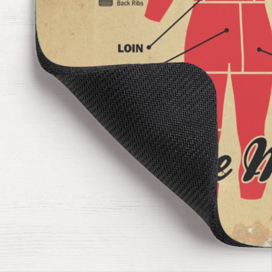 Leutefleischdiagramm Mousepad (Ecke)