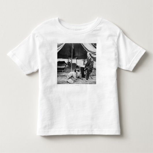 Leutnant Georger Custer PhotographVirginia Kleinkind T-shirt (Vorderseite)