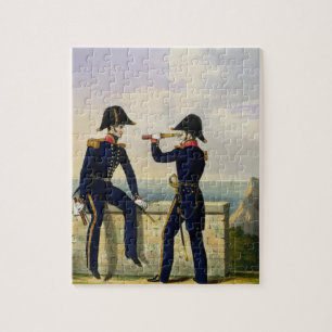 Leutnants, überziehen 1 'vom Kostüm des Puzzle