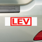 Lev Briefmarke Autoaufkleber (Auf Auto)