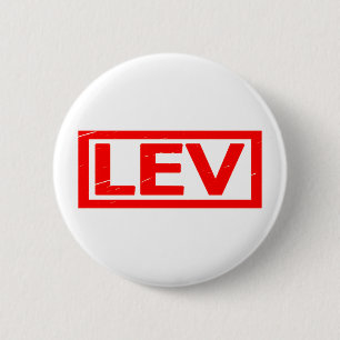Lev Briefmarke Button