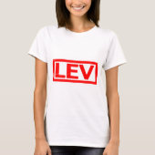 Lev Briefmarke T-Shirt (Vorderseite)