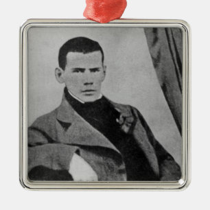 Lev Nikolaevich Tolstoy als Student Ornament Aus Metall