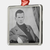Lev Nikolaevich Tolstoy als Student Ornament Aus Metall (Links)