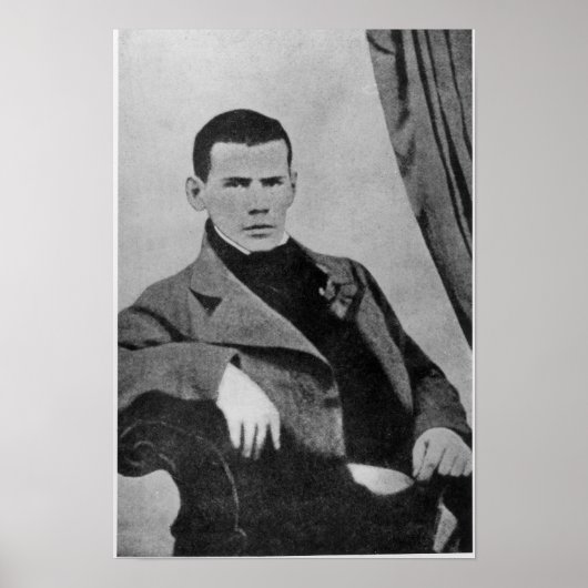Lev Nikolaevich Tolstoy als Student Poster (Vorne)