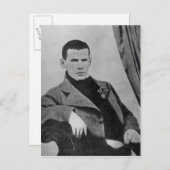 Lev Nikolaevich Tolstoy als Student Postkarte (Vorne/Hinten)