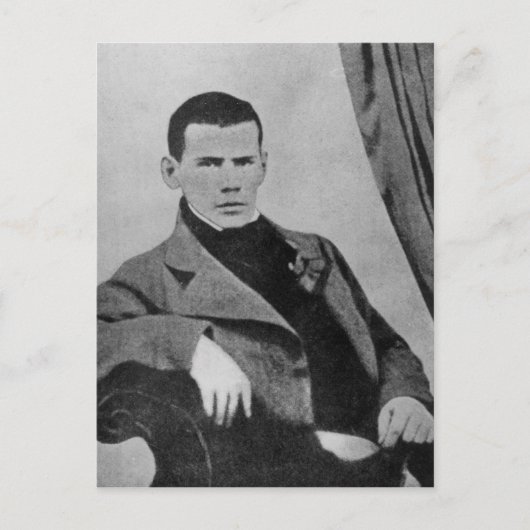 Lev Nikolaevich Tolstoy als Student Postkarte (Vorderseite)